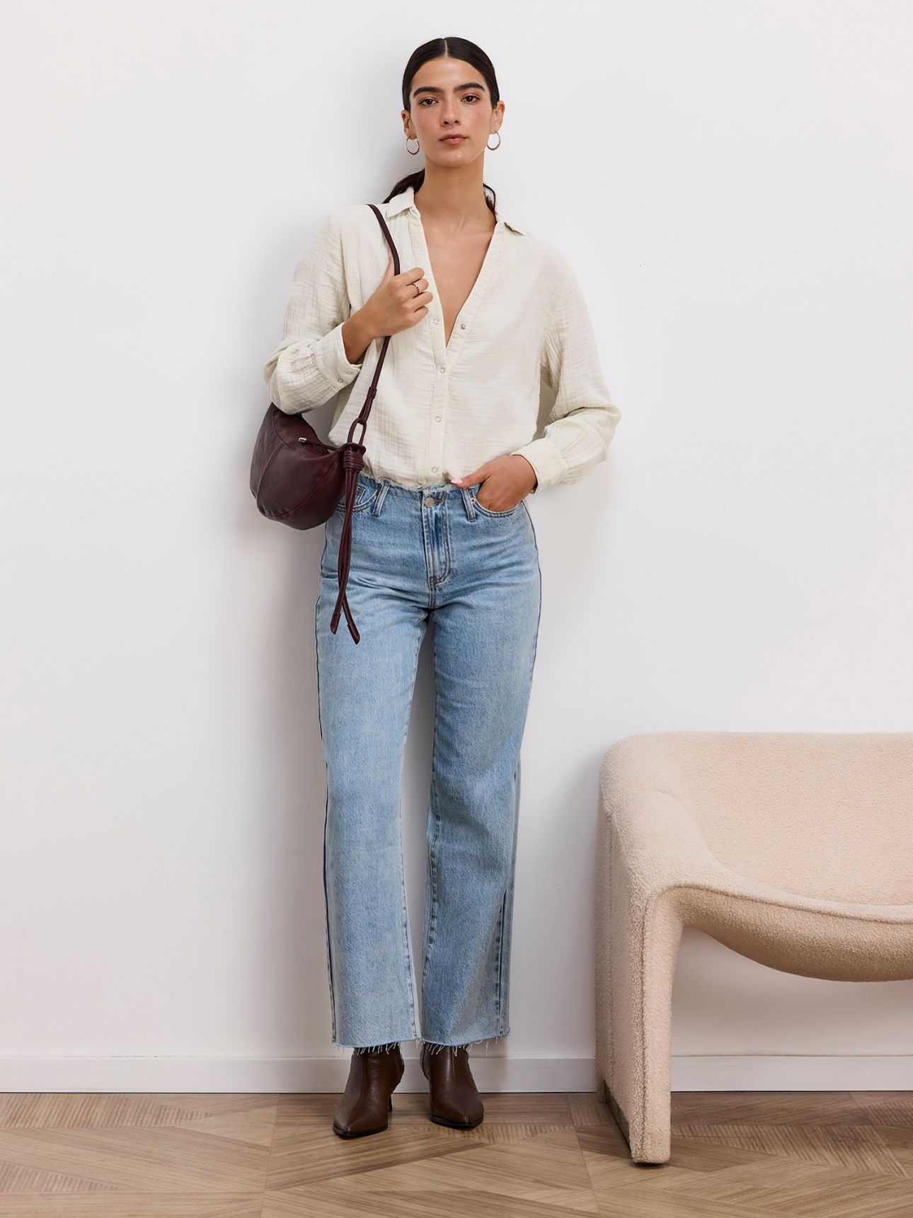 ג’ינס WIDE LEG מותן פרומה