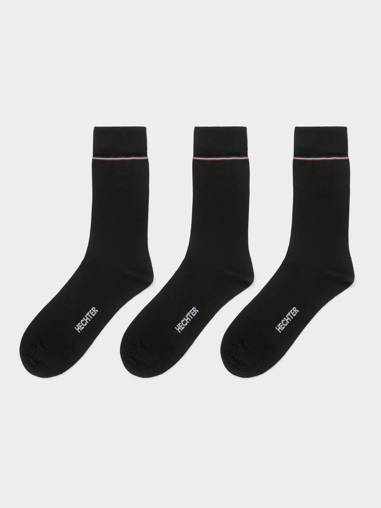 HECHTER PARIS מארז 3 זוגות גרבי מודל