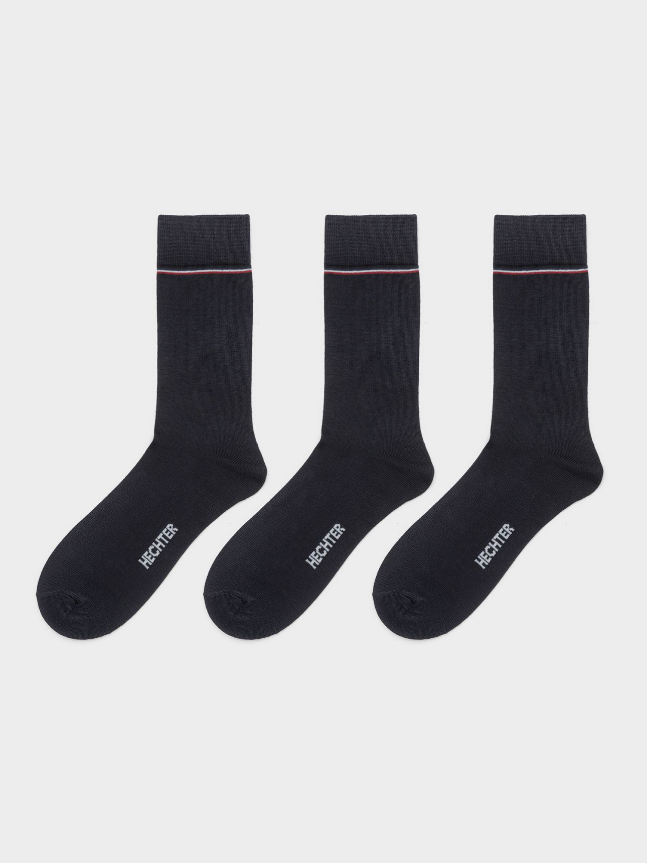 HECHTER PARIS מארז 3 זוגות גרבי מודל