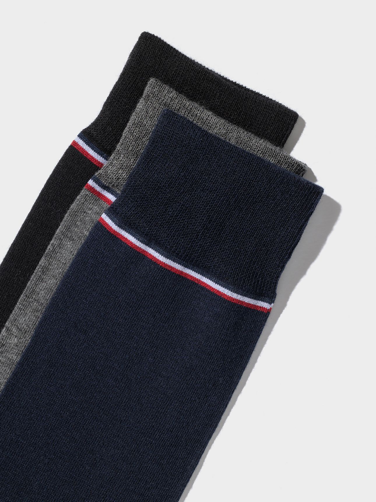 HEHCTER PARIS מארז 3 זוגות גרבי כותנה