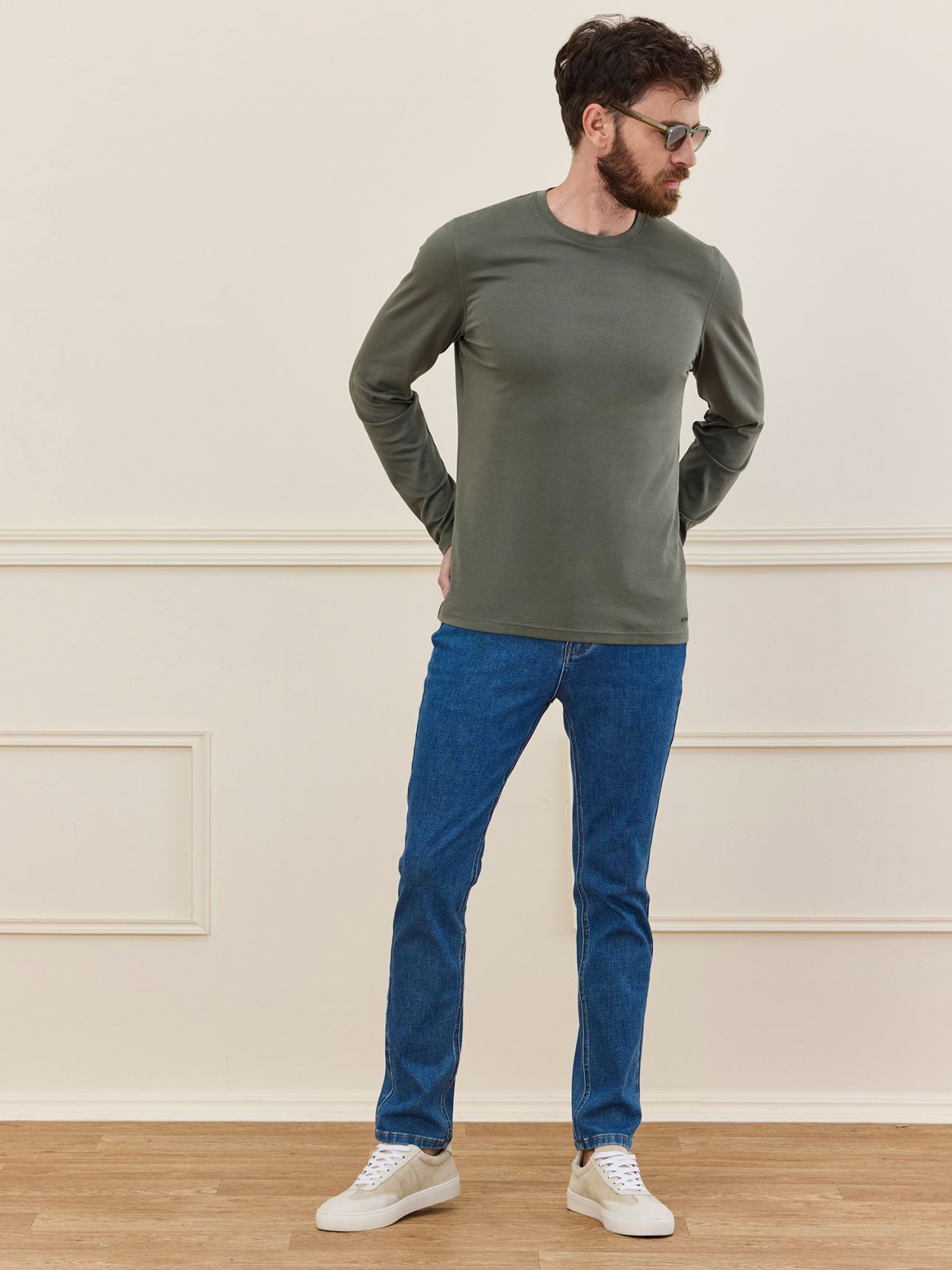 MAX MORETTI ג’ינס סטרץ’ סלים