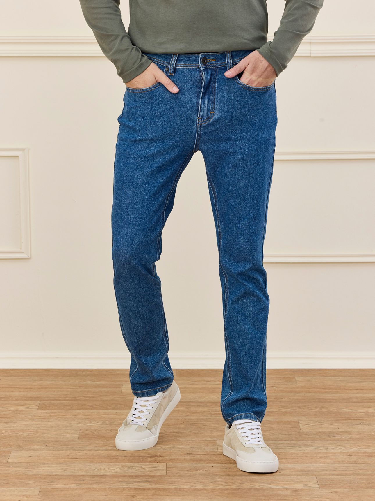 MAX MORETTI ג’ינס סטרץ’ סלים