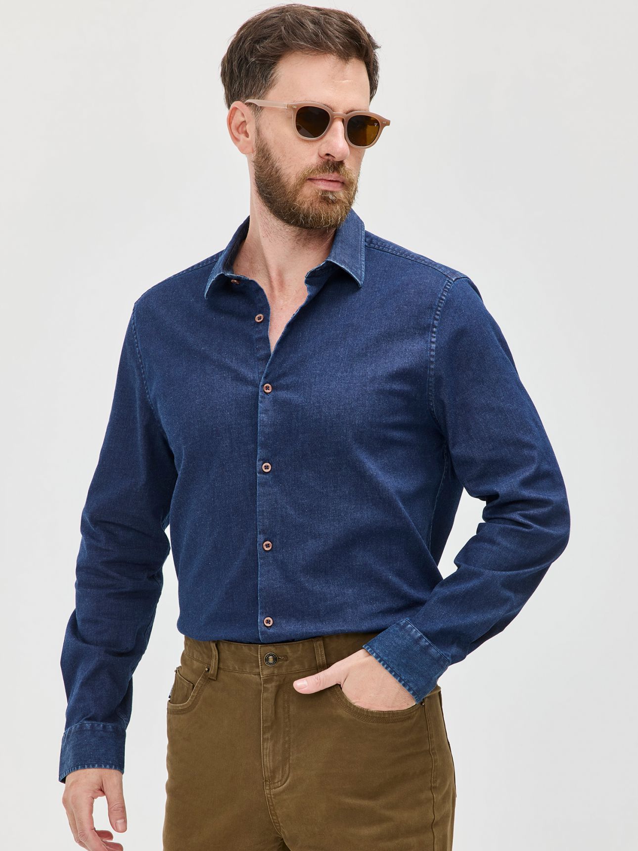 HECHTER PARIS חולצת ג’ינס