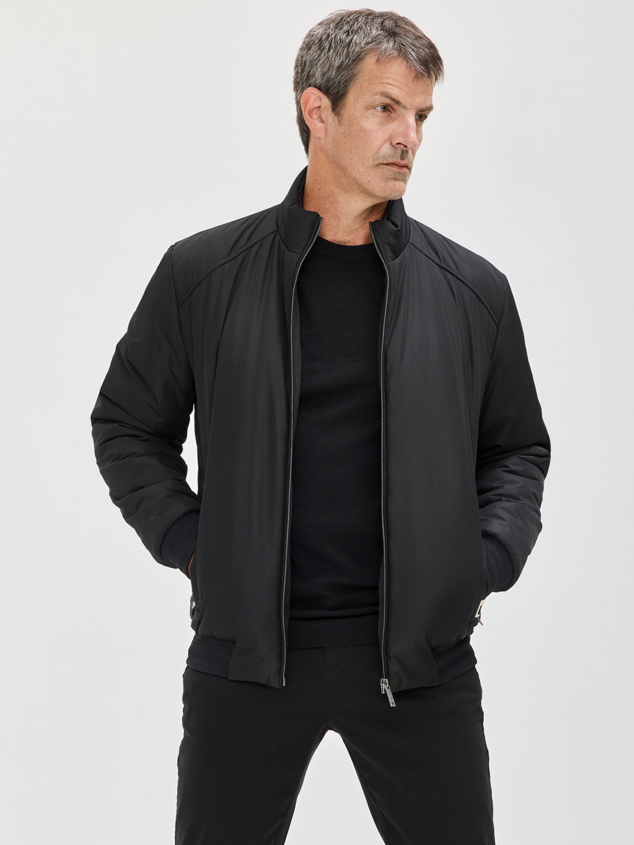 MAX MORETTI מעיל מרופד