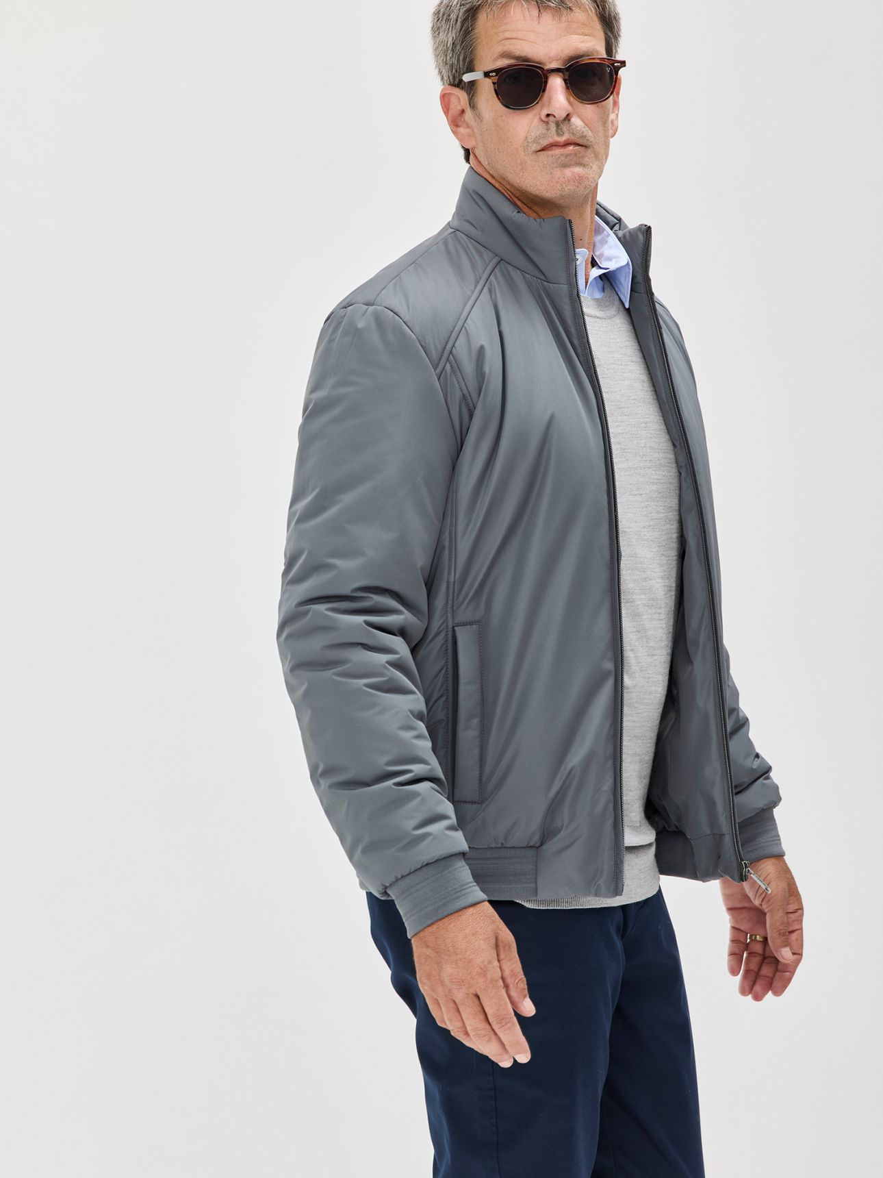 MAX MORETTI מעיל מרופד