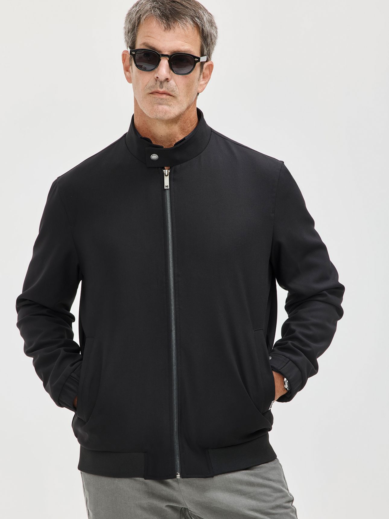 MAX MORETTI מעיל קל אלגנטי