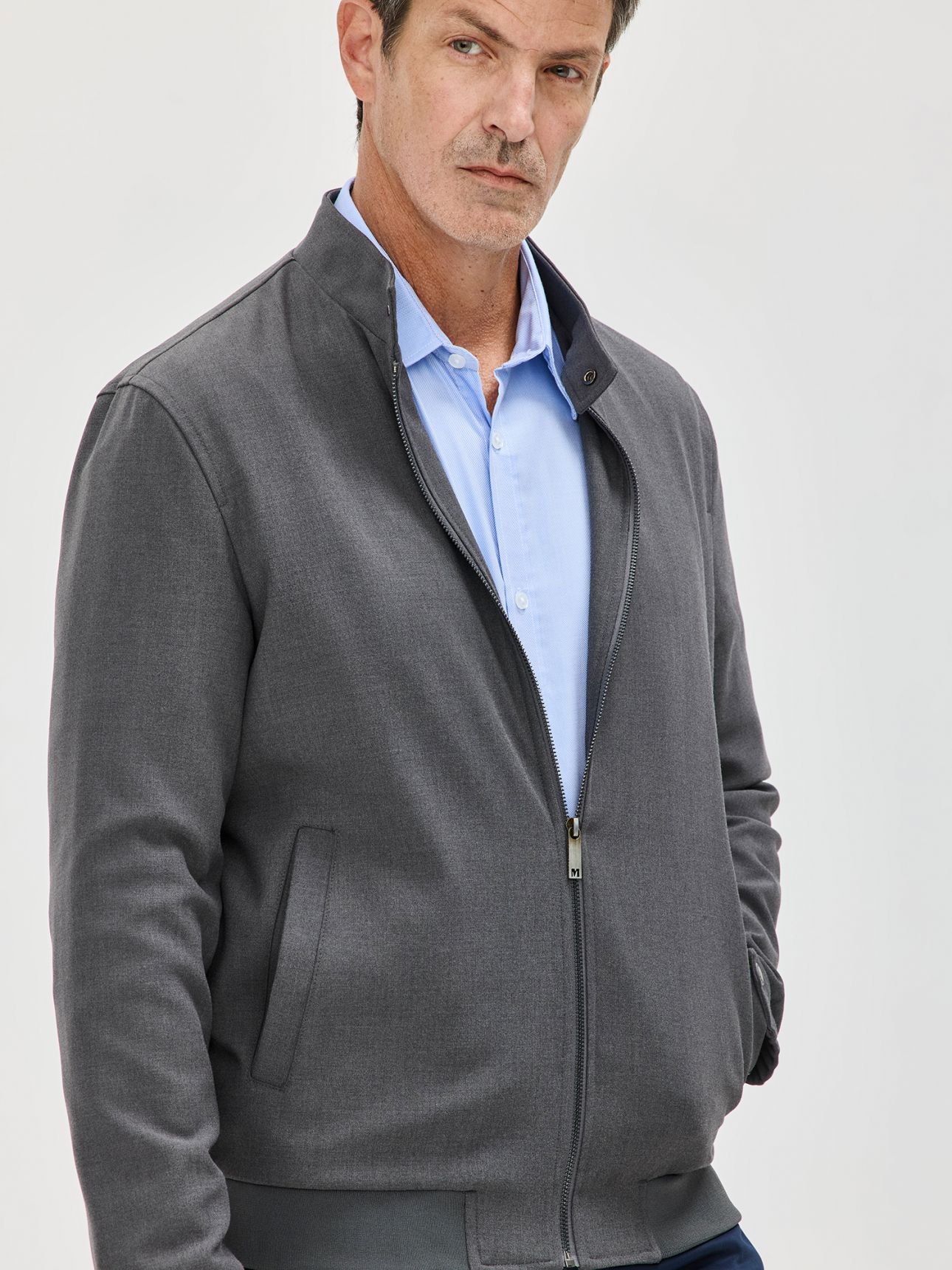 MAX MORETTI מעיל קל אלגנטי