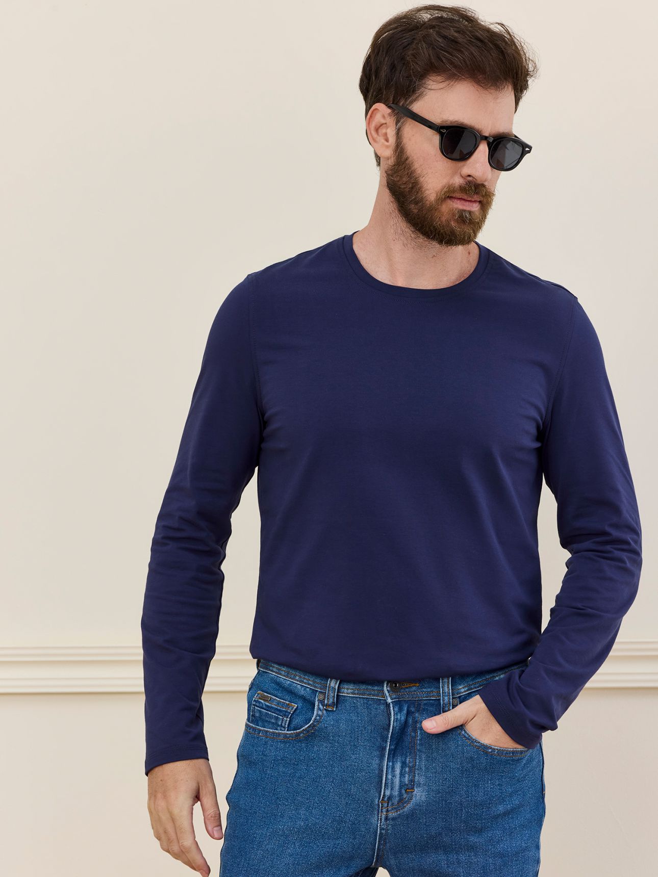 MAX MORETTI חולצת טי שירט כותנה לייקרה