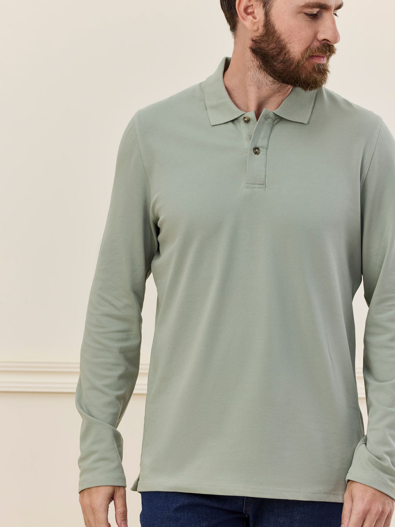 MAX MORETTI חולצת פולו כותנה לייקרה