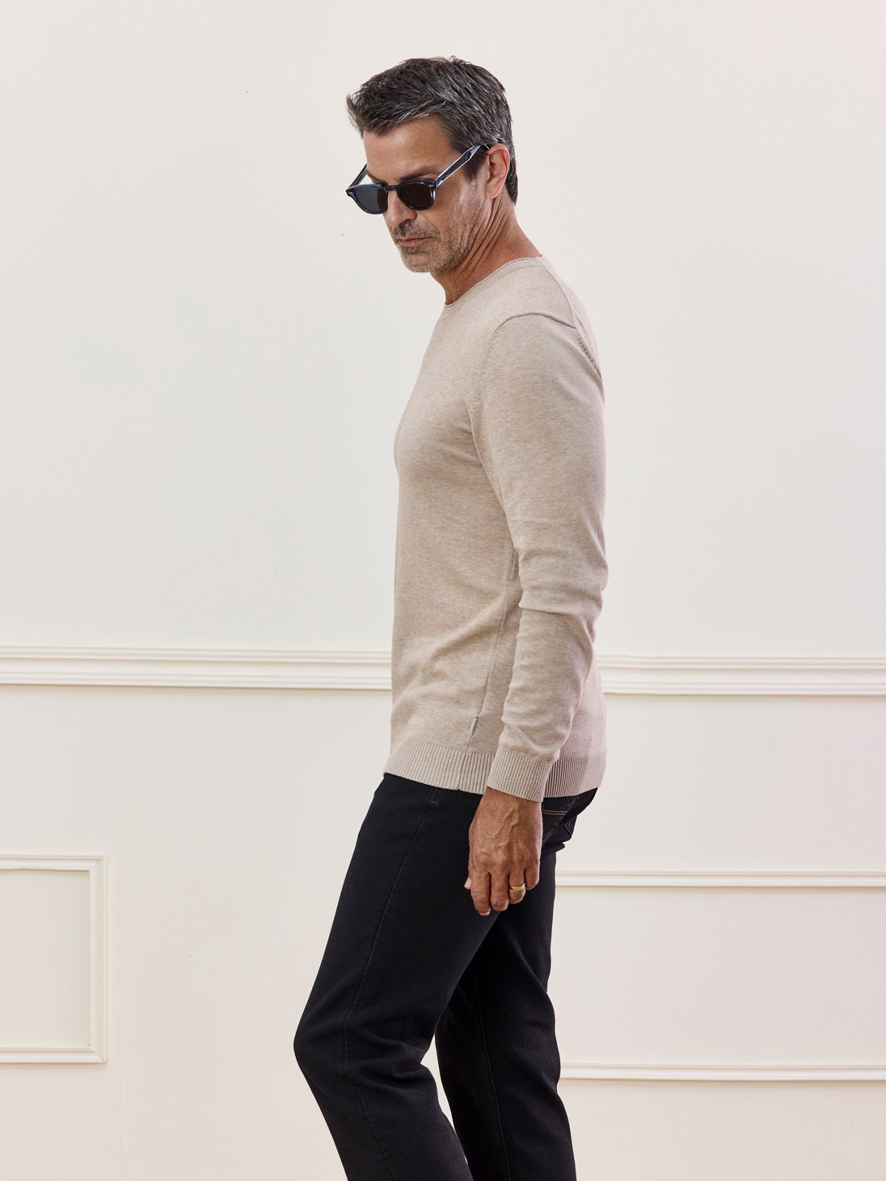 MAX MORETTI סריג ניקי כותנה סופימה