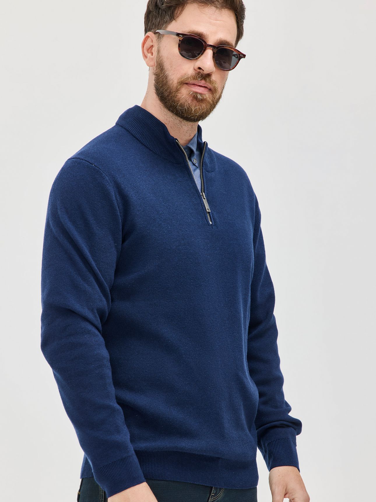 MAX MORETTI סריג פולאובר טנסל כותנה