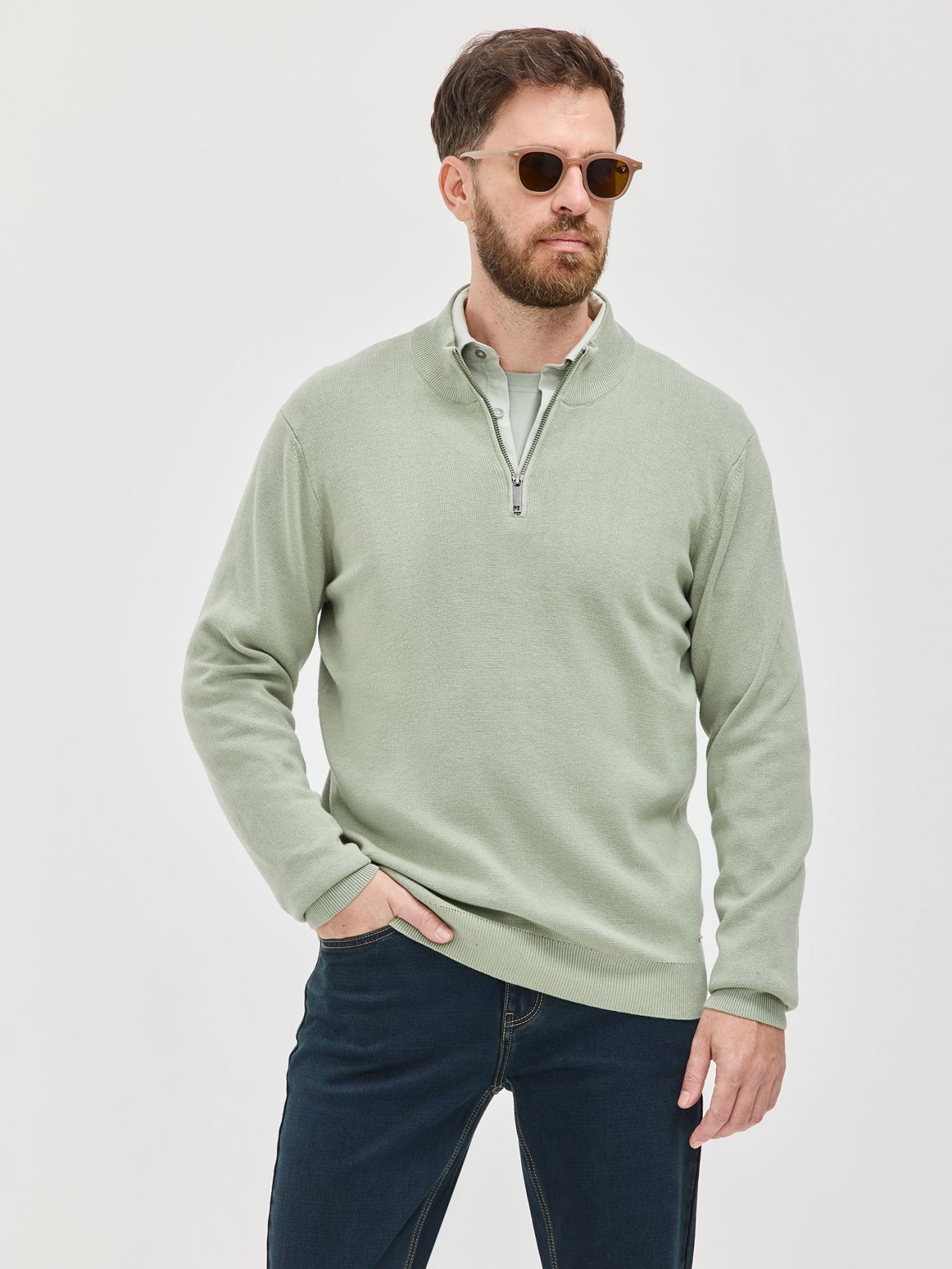 MAX MORETTI סריג פולאובר טנסל כותנה