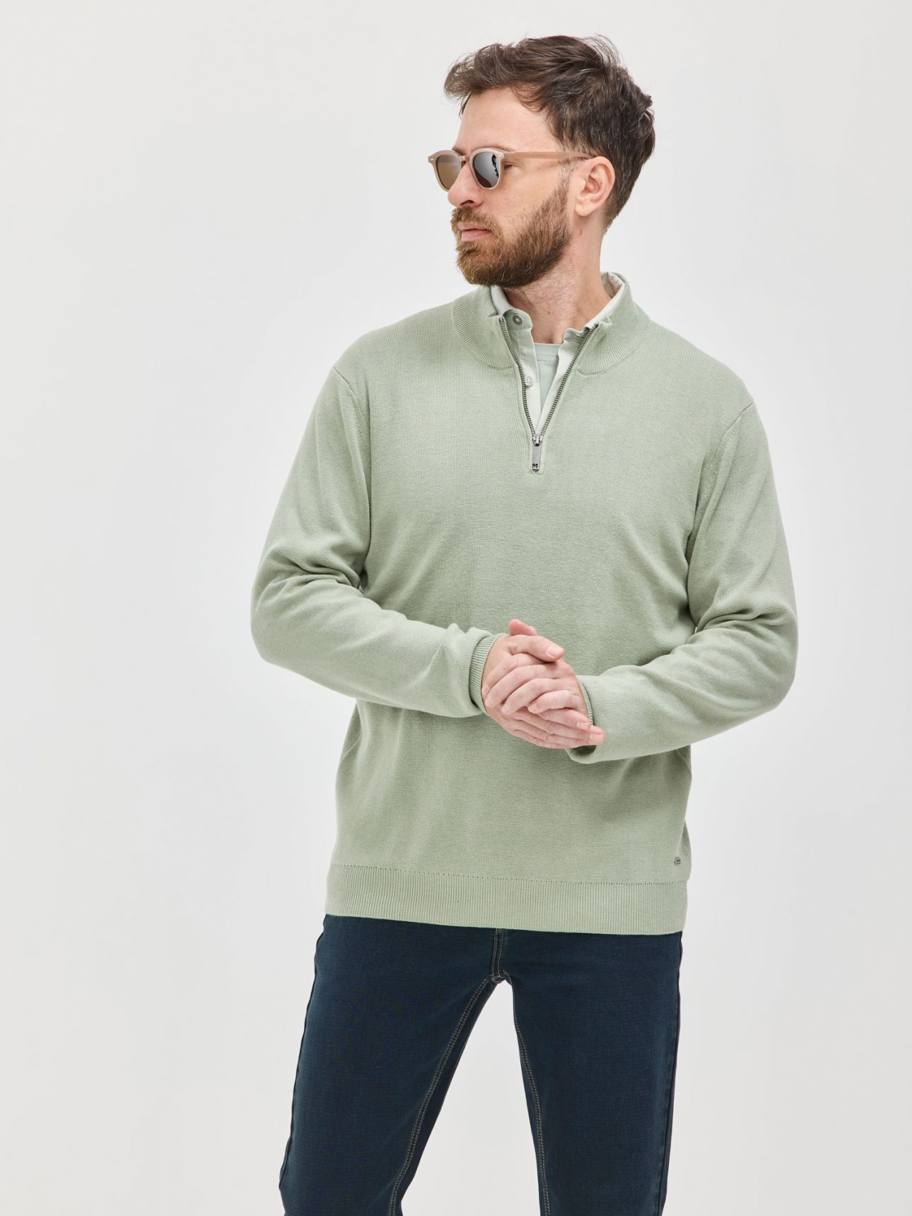 MAX MORETTI סריג פולאובר טנסל כותנה