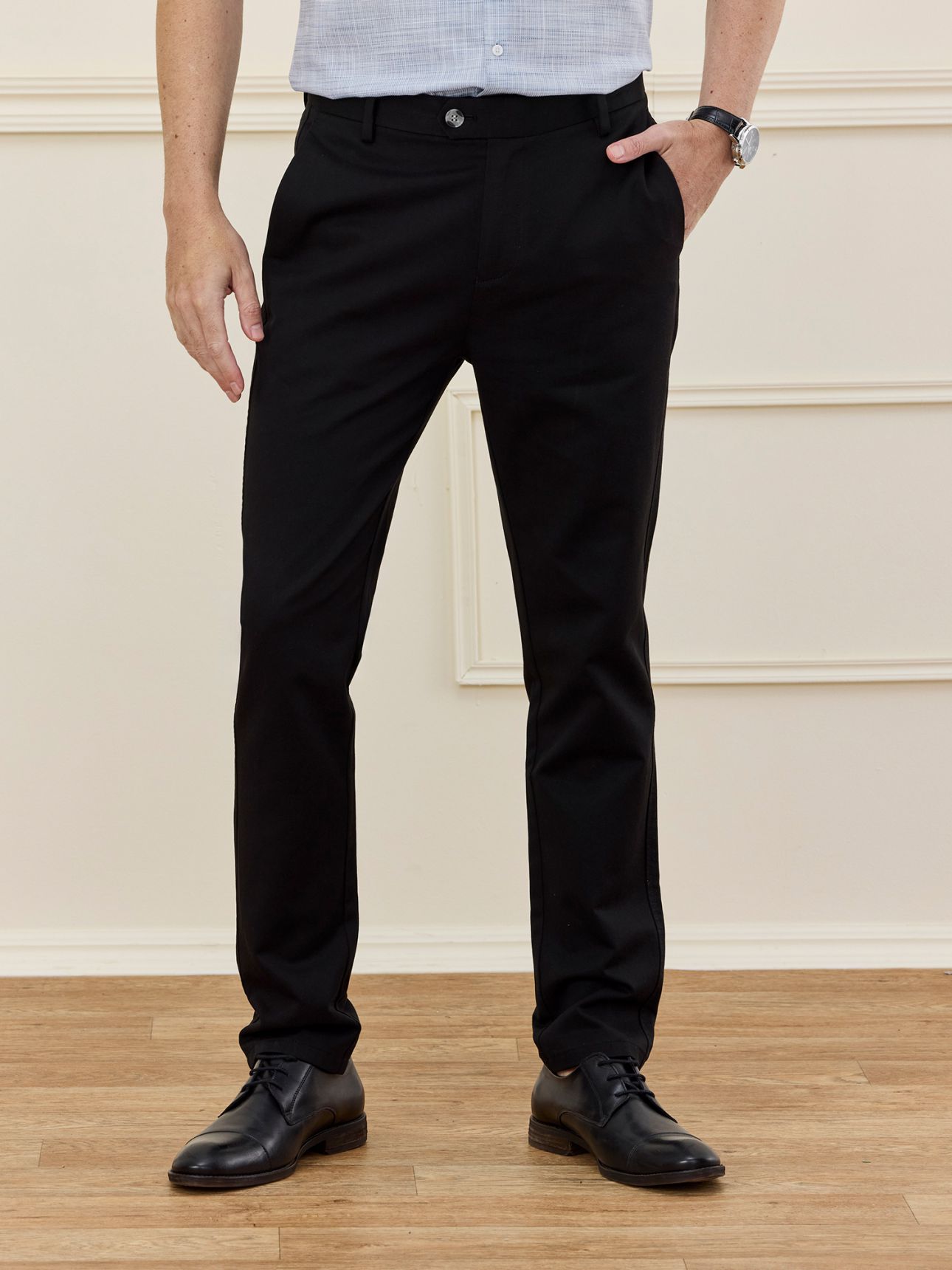 HECHTER PARIS מכנסי צ’ינו טנסל