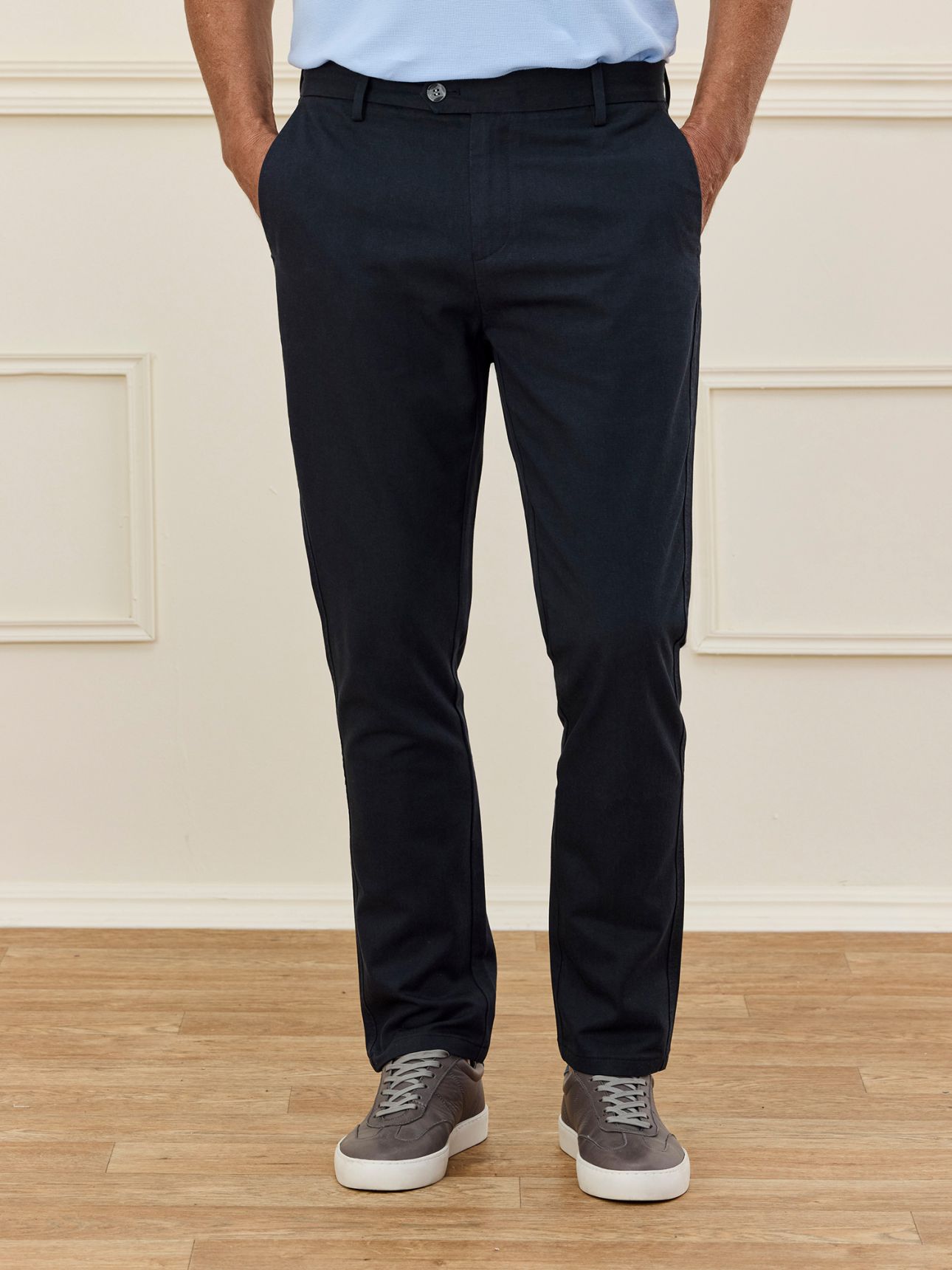 HECHTER PARIS מכנסי צ’ינו טנסל