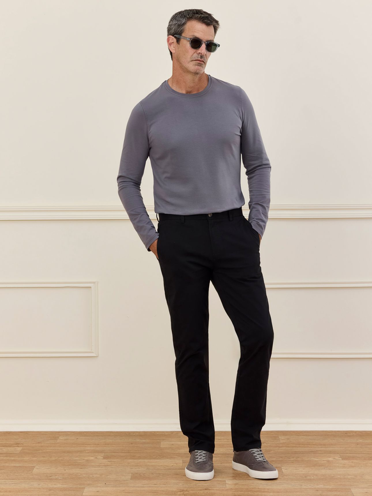 MAX MORETTI מכנסי צ’ינו בייסיק