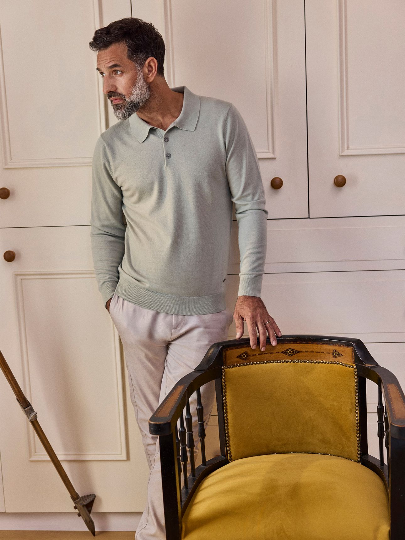 MAX MORETTI מכנסי צ’ינו חג