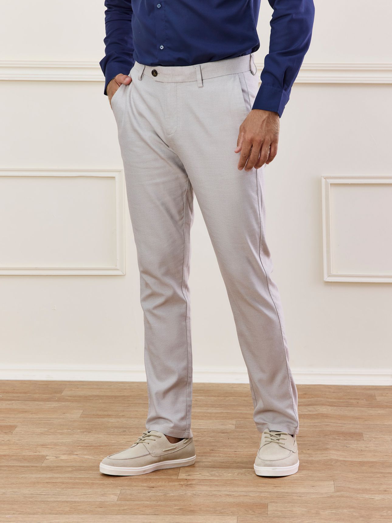 MAX MORETTI מכנסי צ’ינו חג