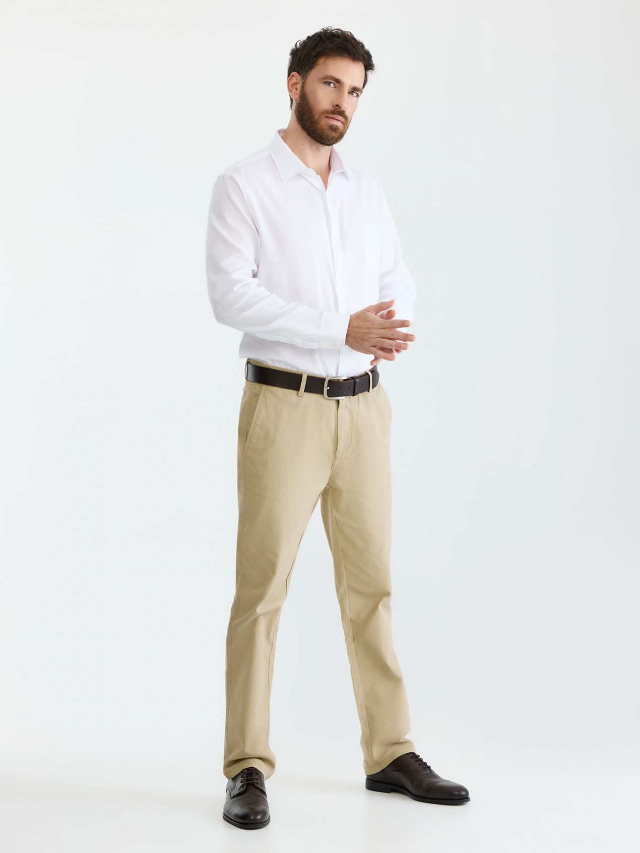 MAX MORETTI חולצת איזיקר בגזרת רגולר פיט