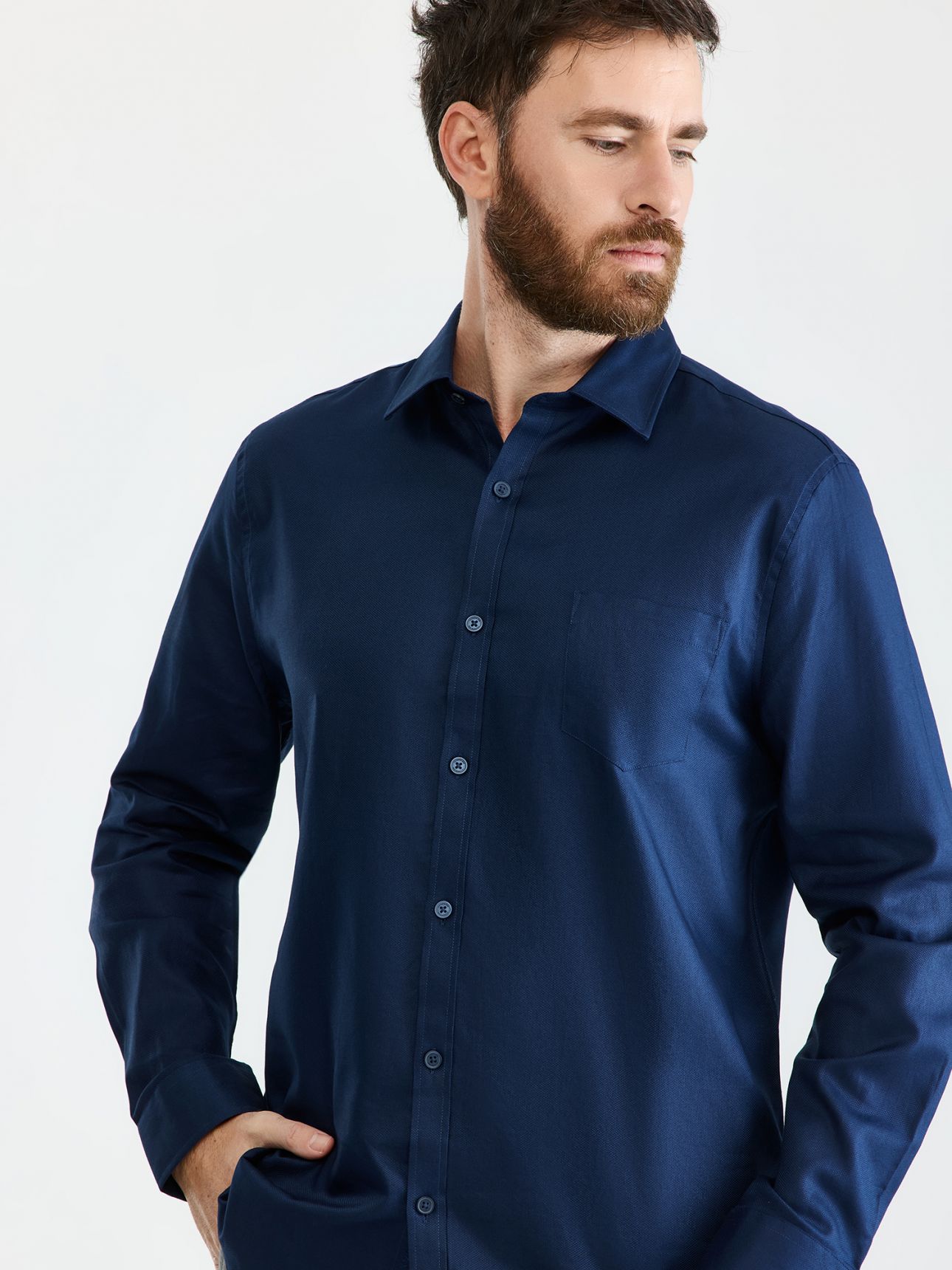 MAX MORETTI חולצת איזיקר בגזרת רגולר פיט