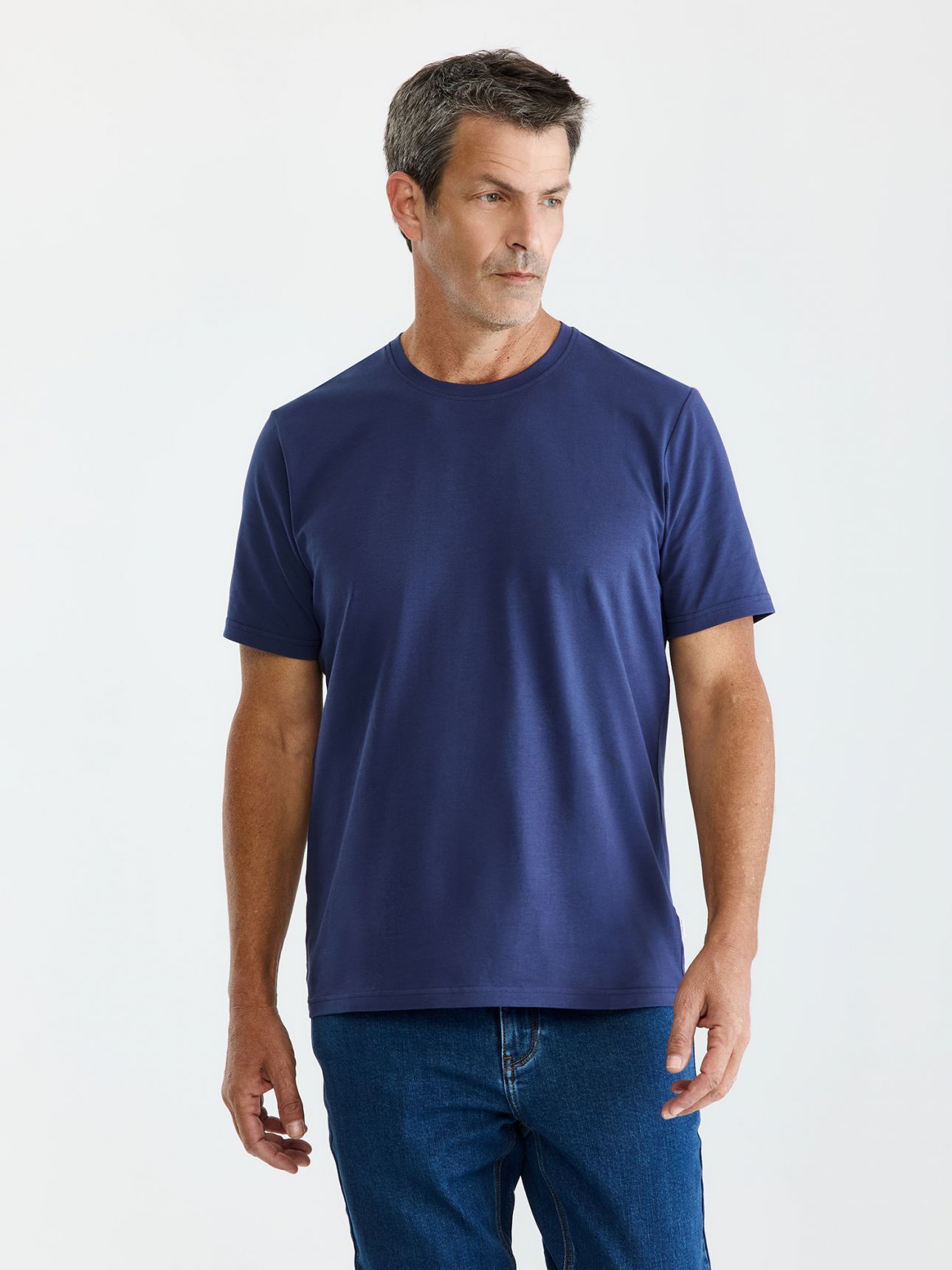 MAX MORETTI חולצת טי שירט כותנה לייקרה