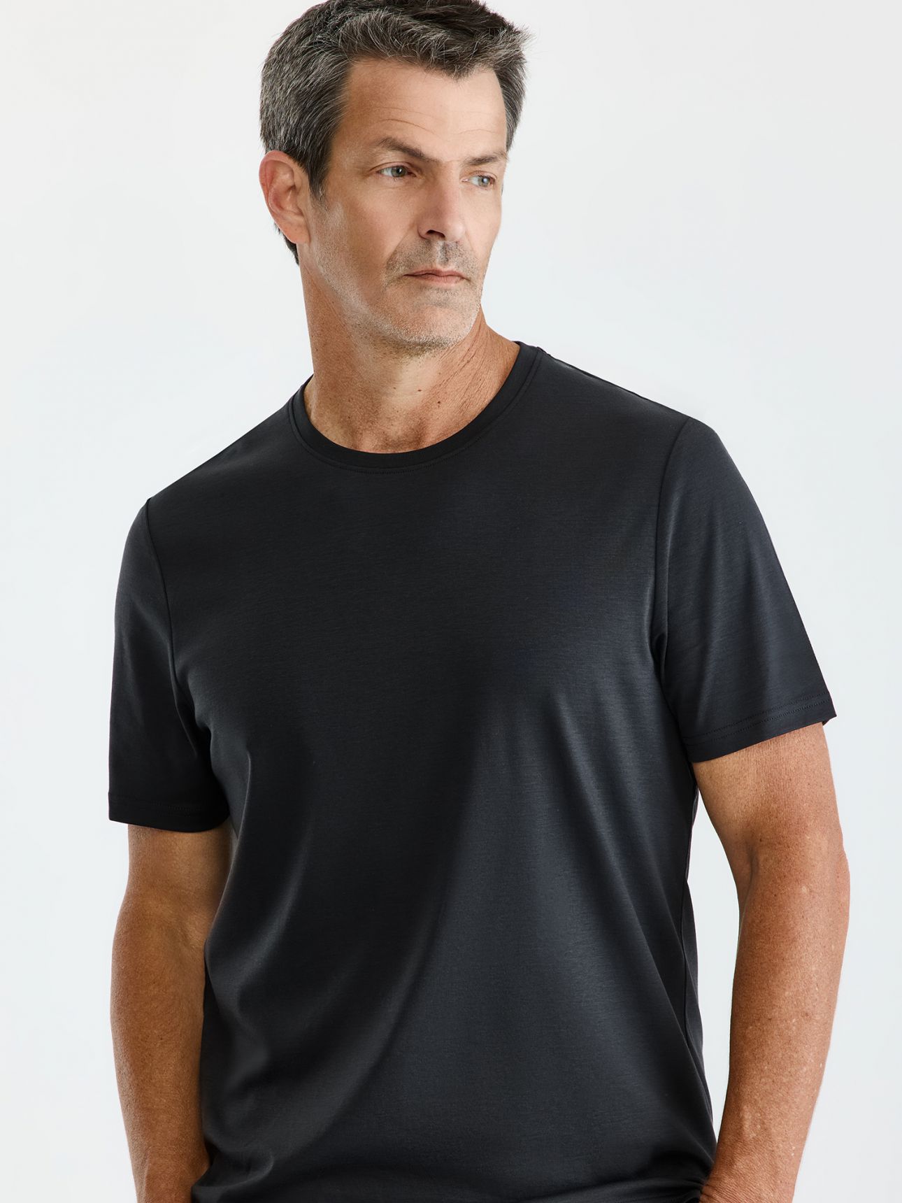 HECHTER PARIS חולצת טישירט במגע משי