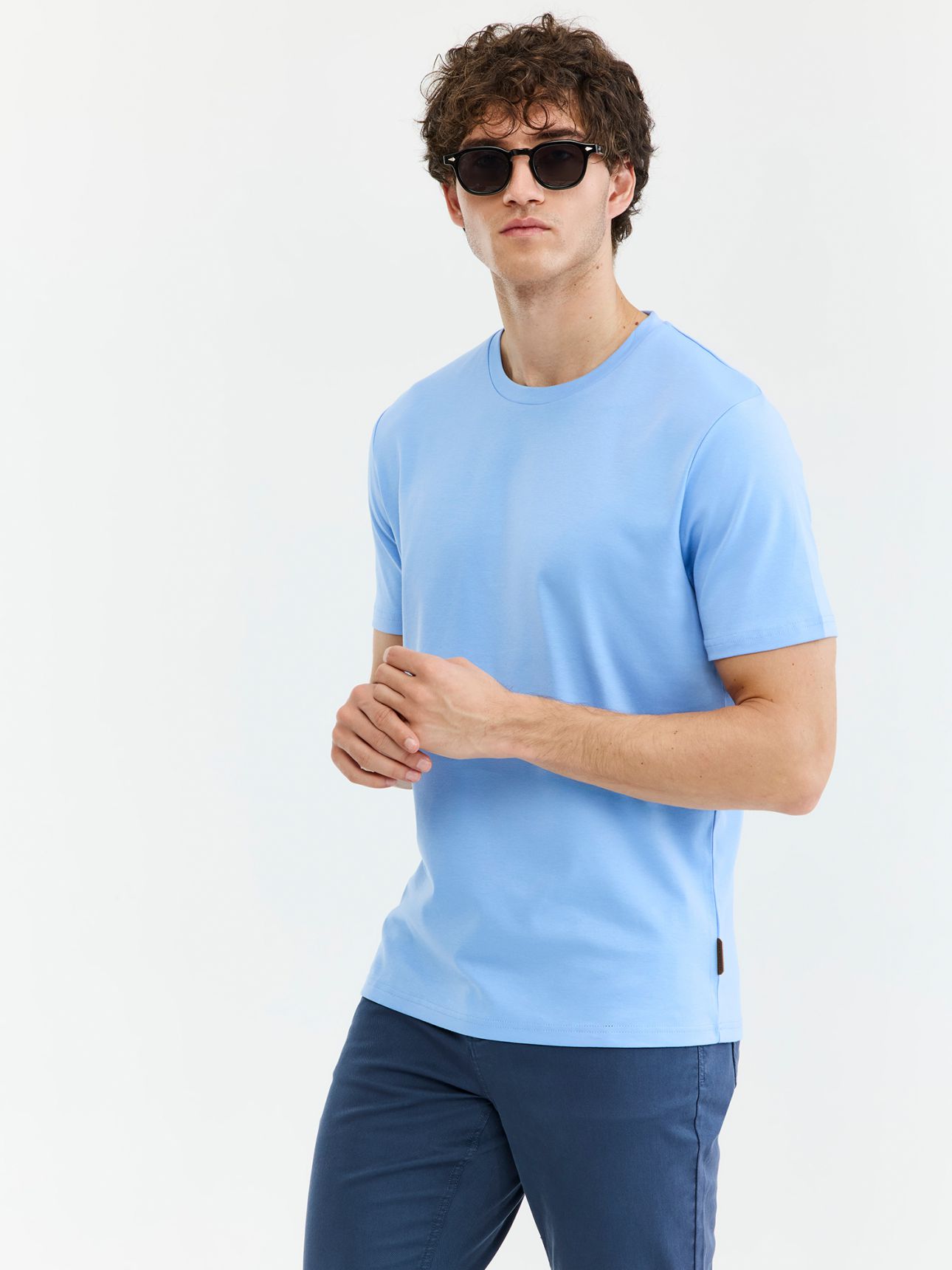 MAX MORETTI חולצת טי שירט כותנה קרה