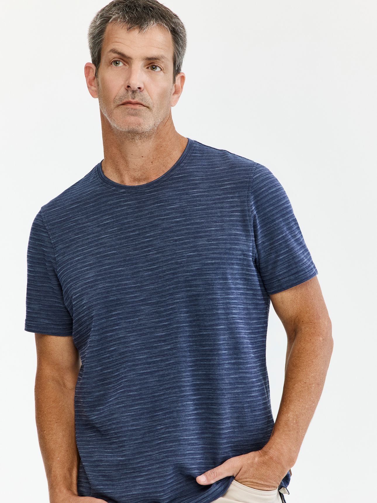 MAX MORETTI טי שירט ג’קארד טקסטורה