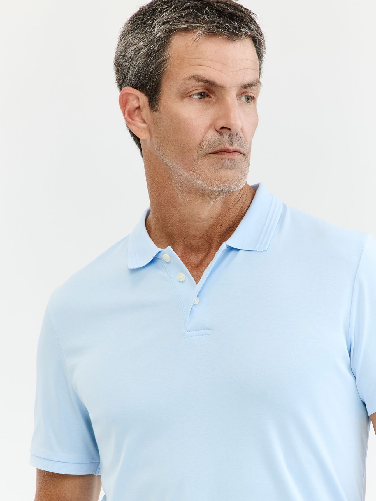 MAX MORETTI חולצת פולו כותנה קרה