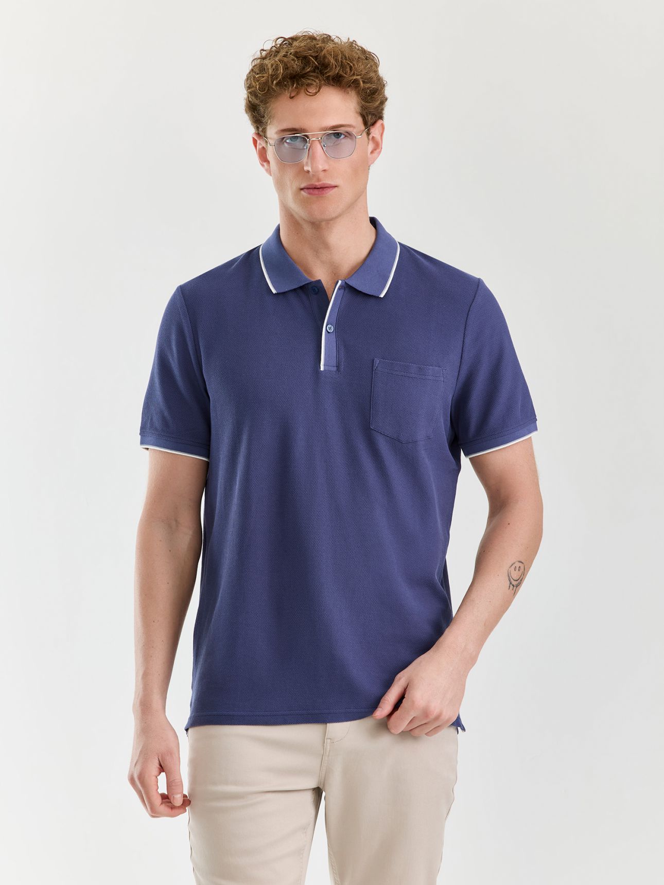 MAX MORETTI חולצת טי שירט כוורת ממורצרת