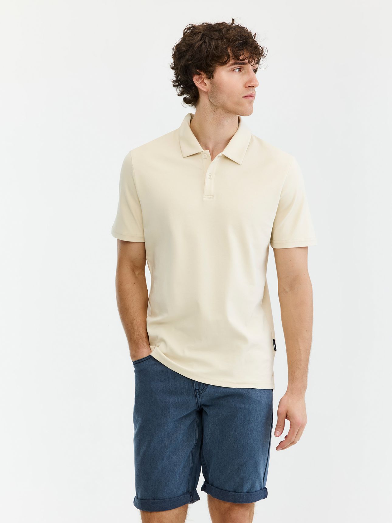 HECHTER PARIS חולצת פולו לבושה