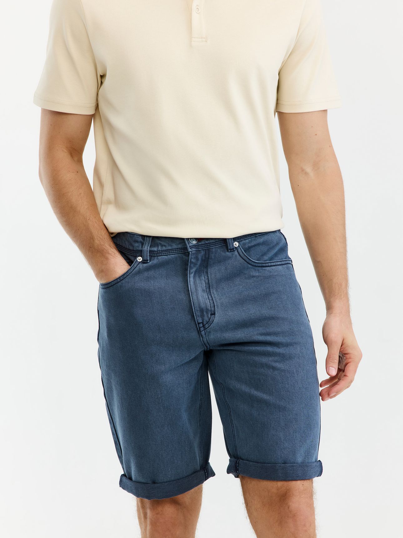 HECHTER PARIS מכנסי ג’ינס קצרים