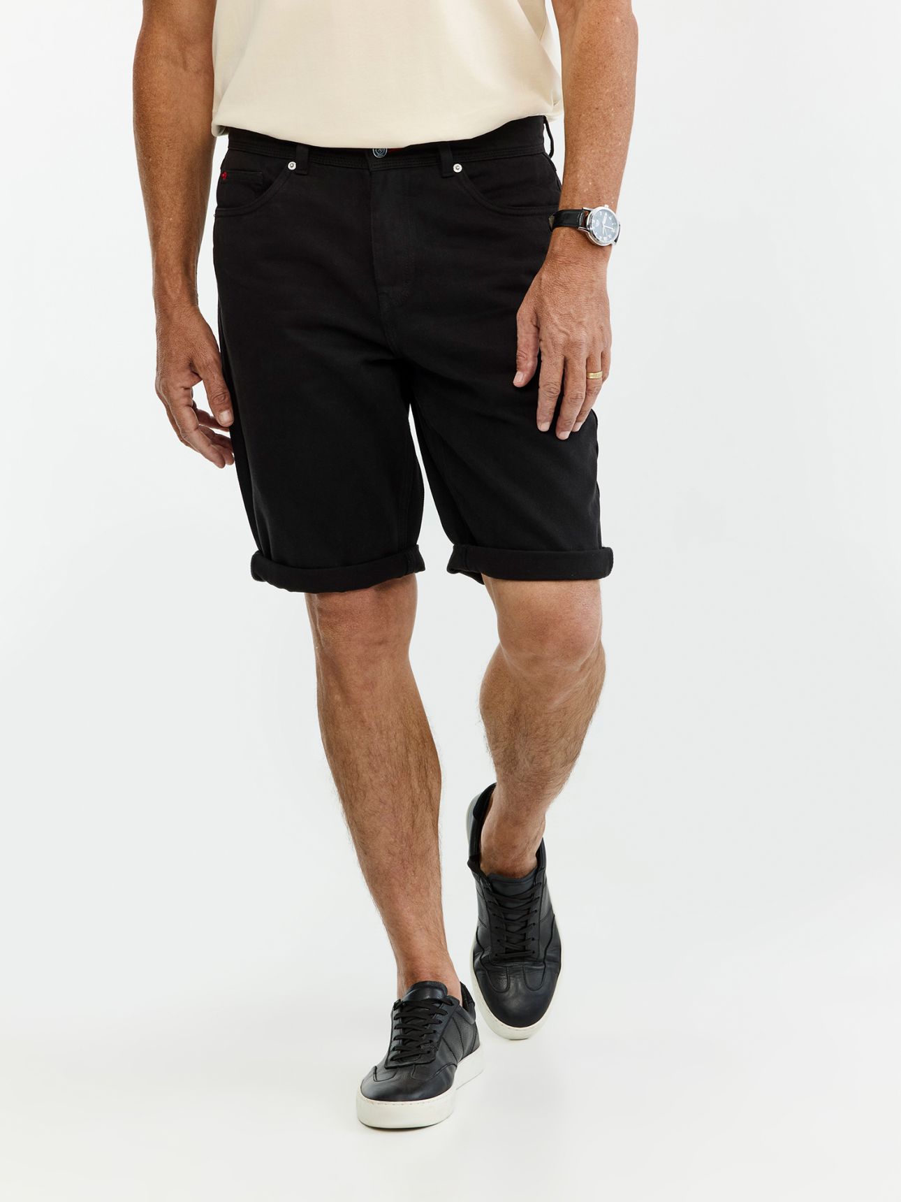 HECHTER PARIS מכנסי ג’ינס קצרים