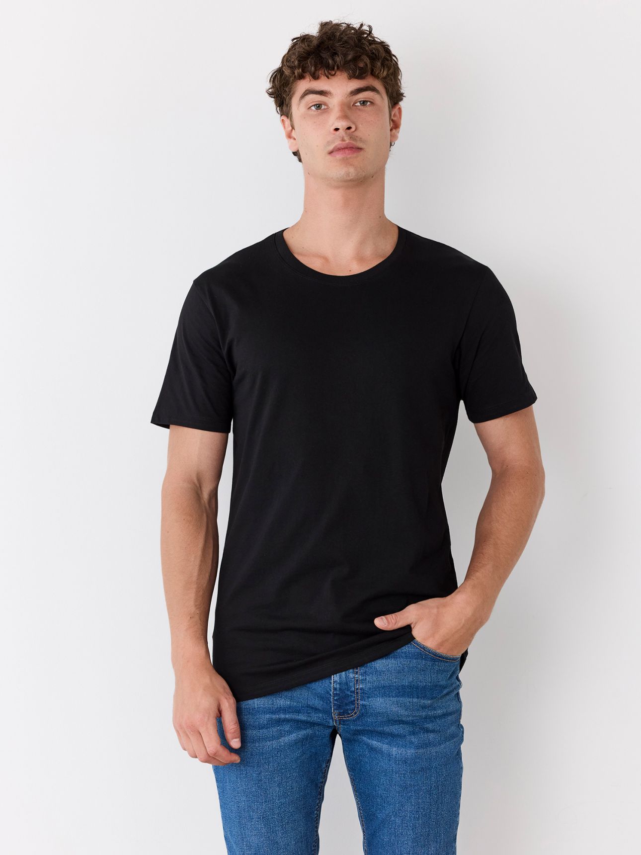 מארז 2 חולצות טי שירט כותנה לגבר