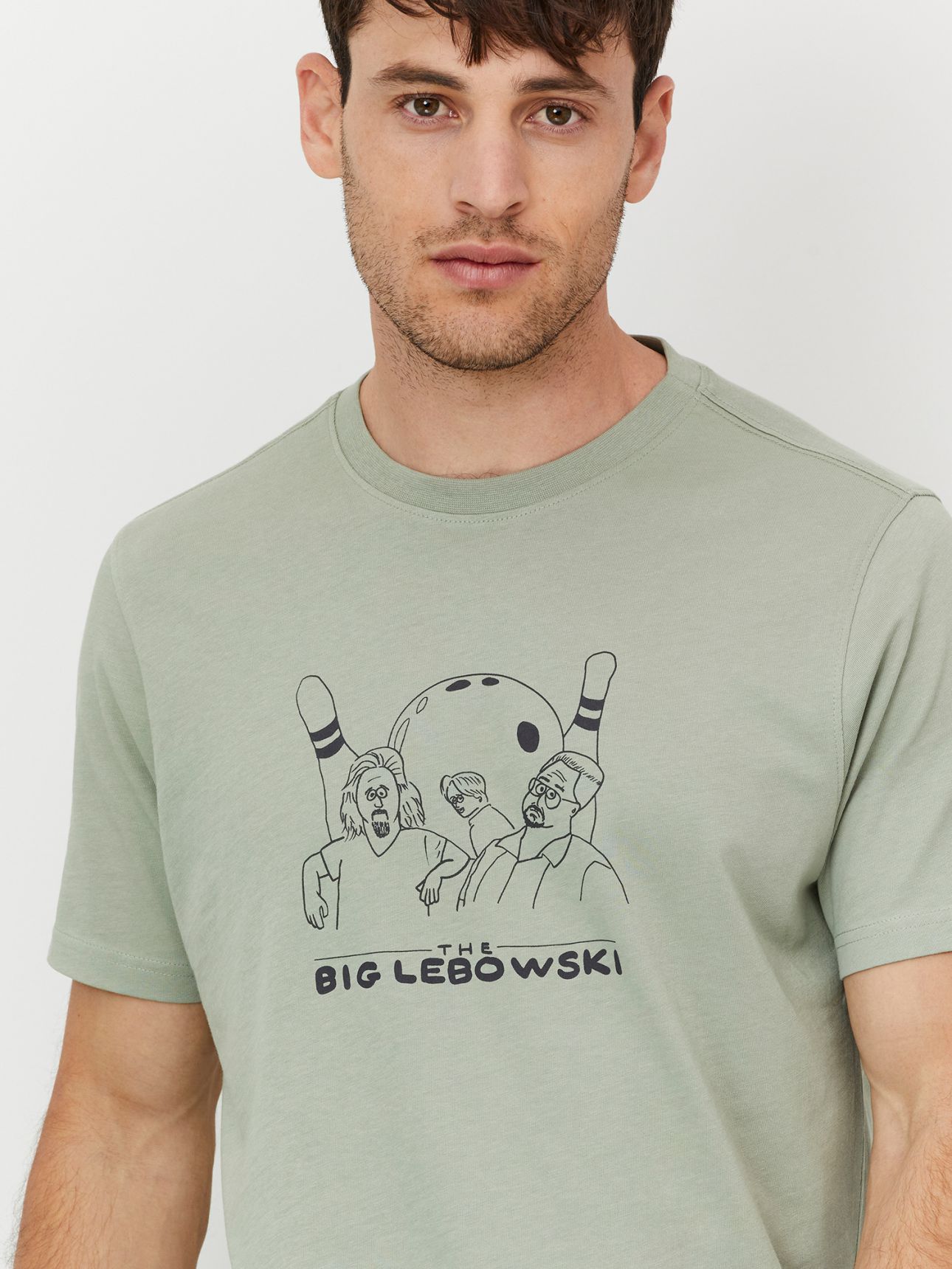 טי מודפסת ביג לבובסקי