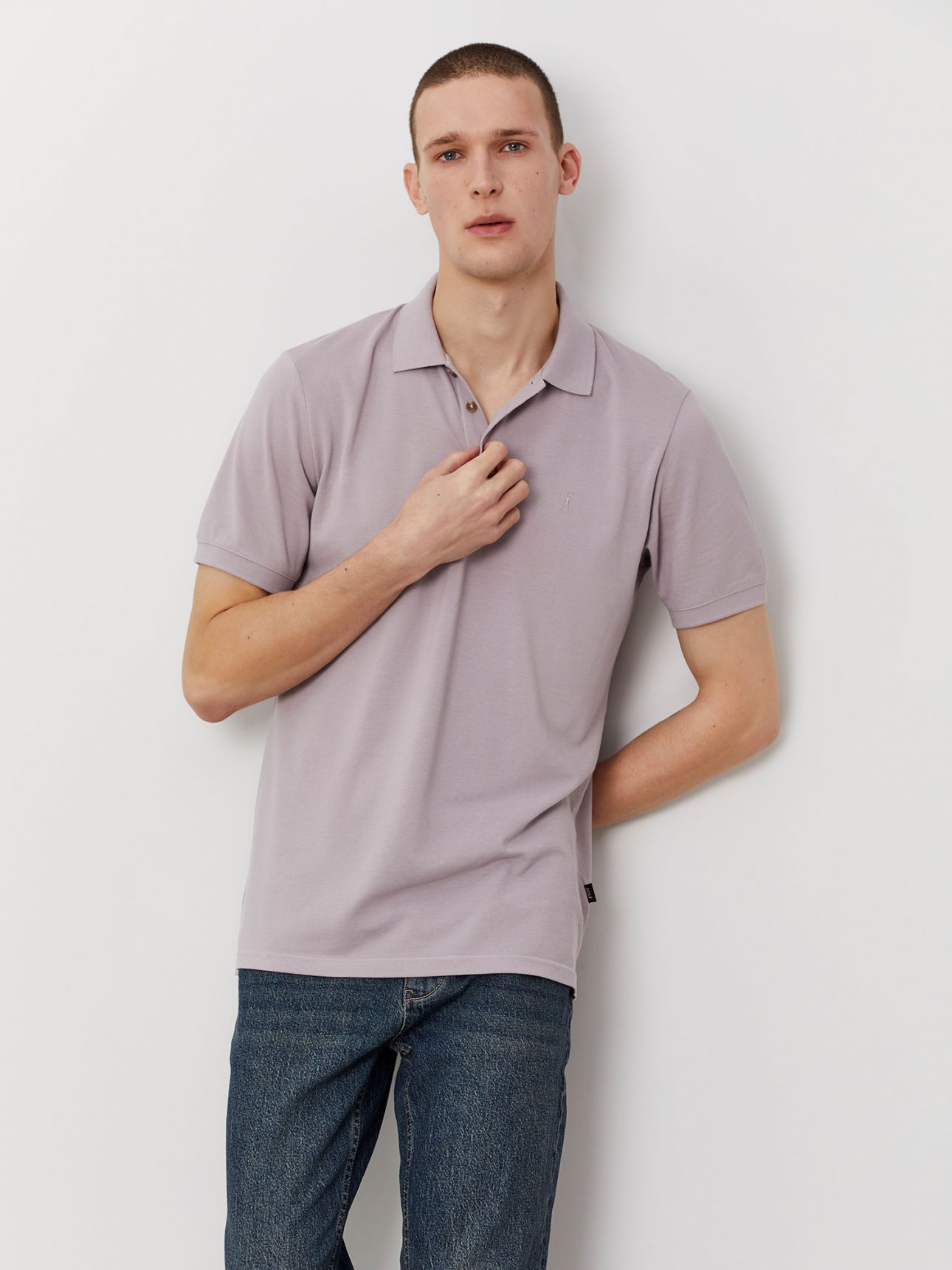 חולצת פולו שרוול קצר