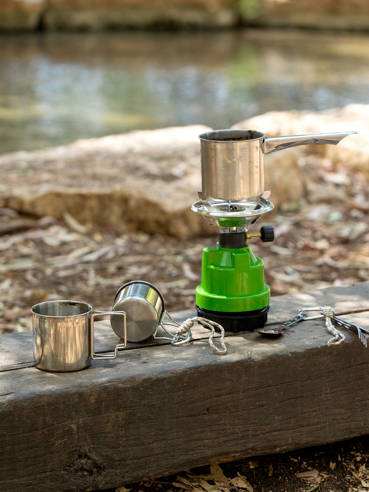 זוג כוסות נירוסטה למטיילים