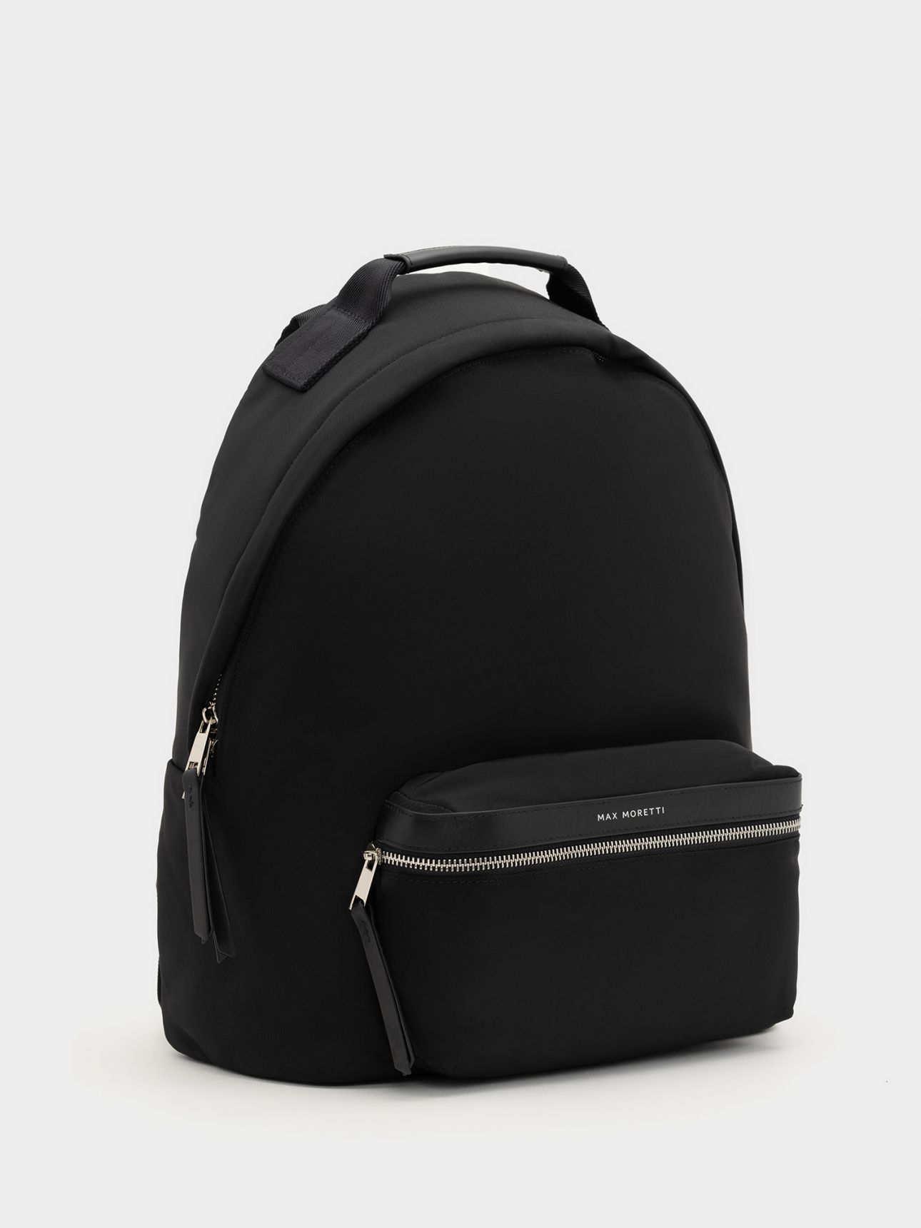 תיק גב ניילון ועור