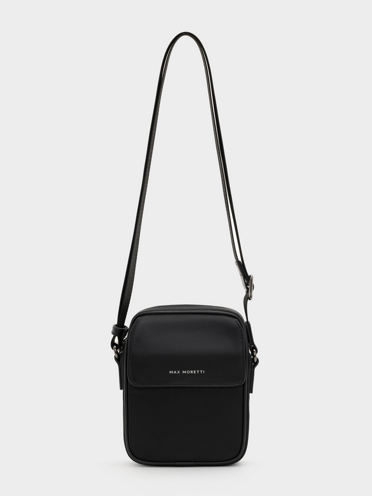 תיק צד ניילון ועור