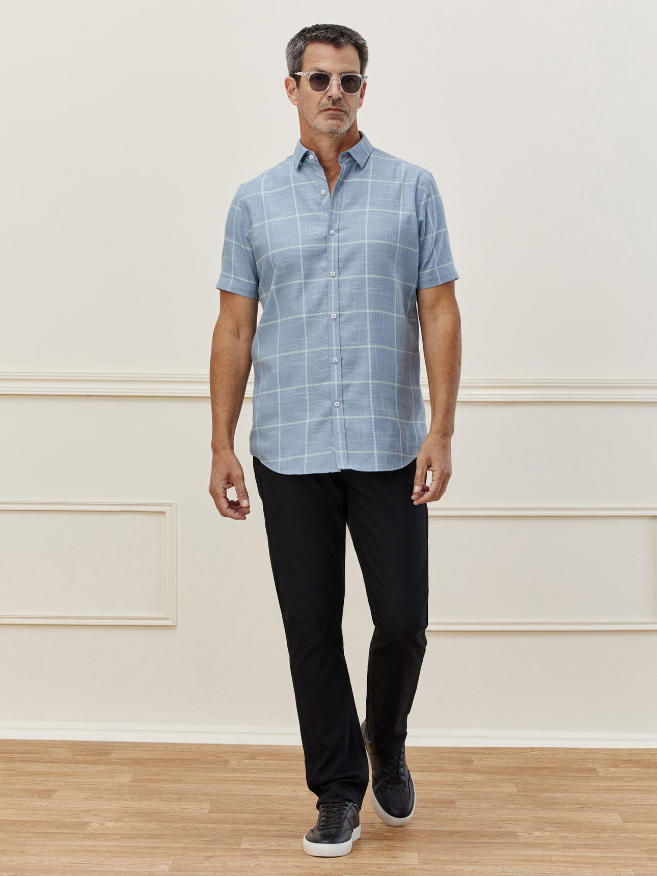 HECHTER PARIS מכנסי חמש כיסים בגזרה ישרה