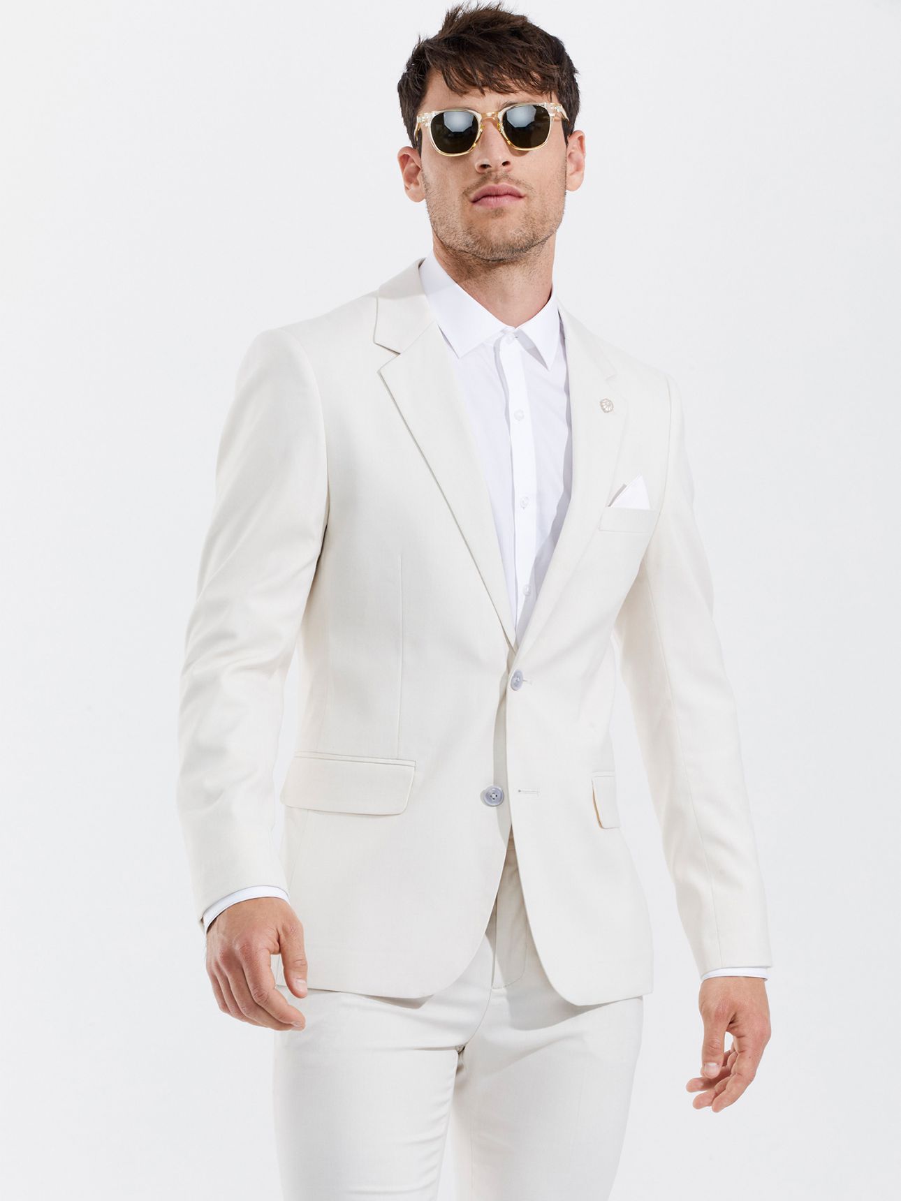 HECHTER PARIS ג’קט מחויט פסטל אירועים