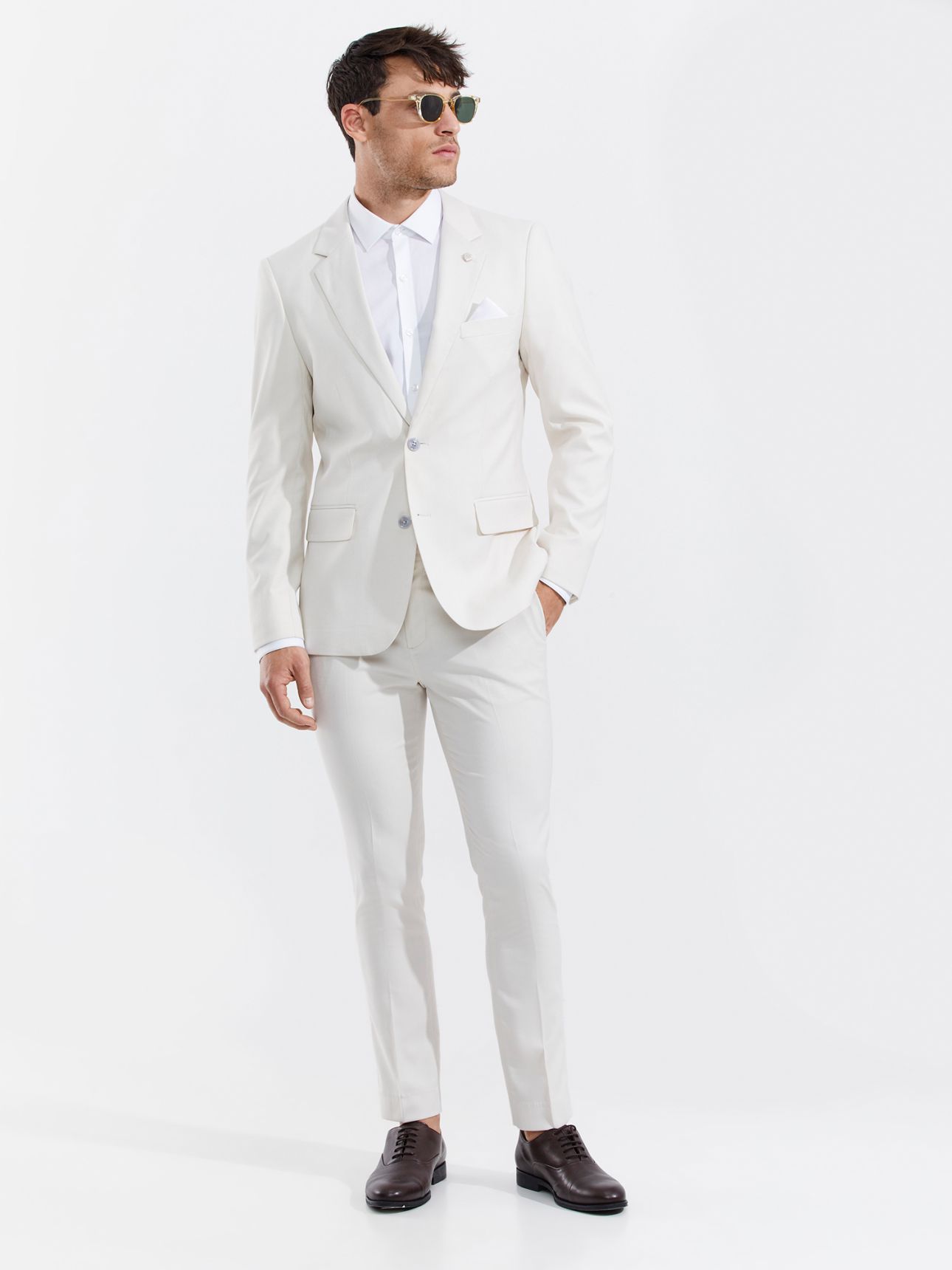 HECHTER PARIS ג’קט מחויט פסטל אירועים