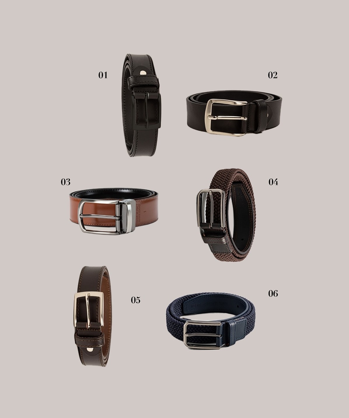 5 belts for the event season
#musthave